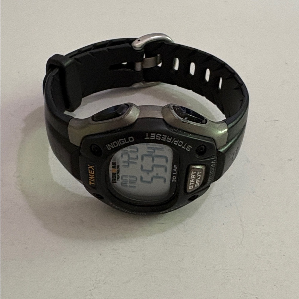 Timex Black Digital Indiglo Sports Watch